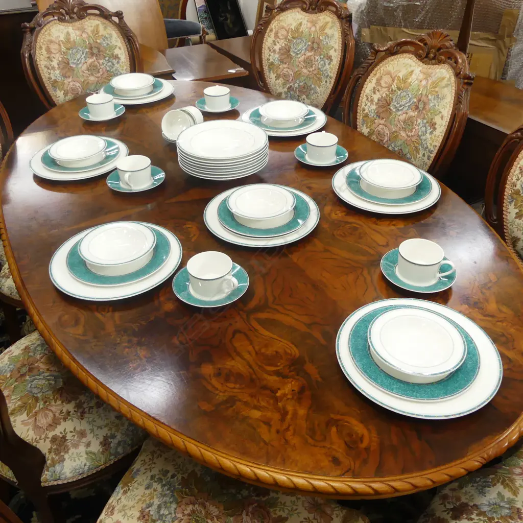 MIKASA 'ULTIMA + HK 802 JADE' PART DINNER SERVICE Image 1++