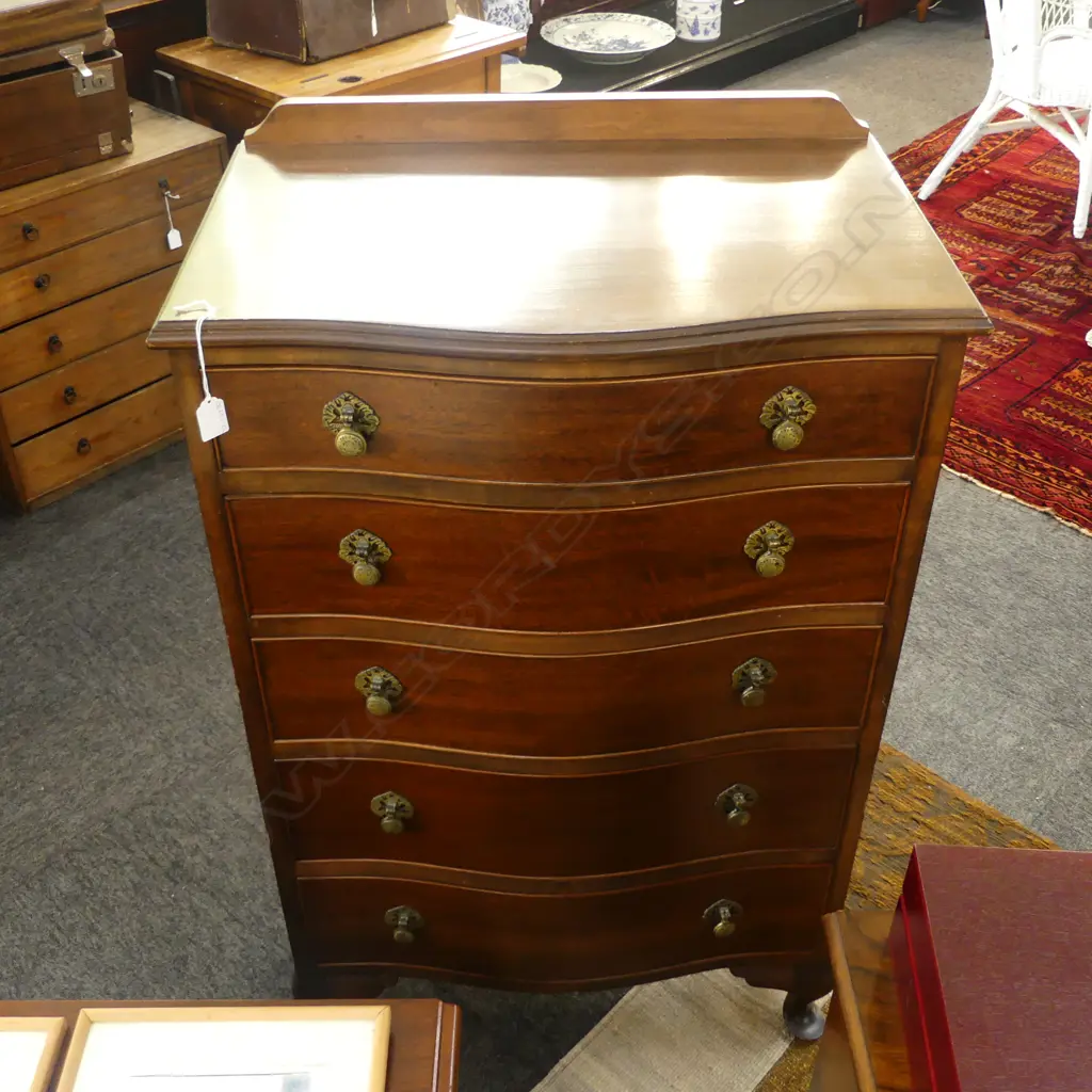 5 DRAWER TALLBOY 650x400x1045mm Image 1++