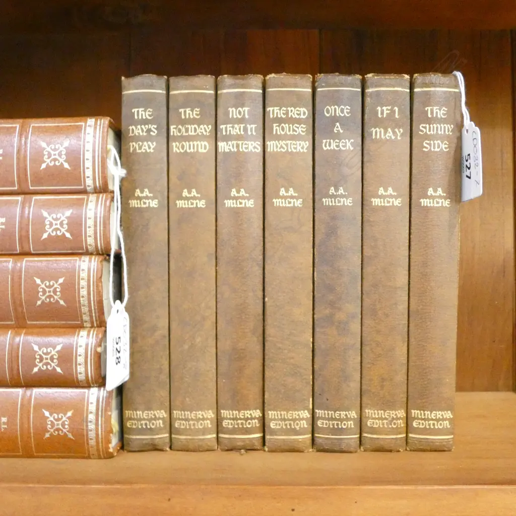 7 MANERVA EDITION A.A. MILNE NOVELS Image 1++