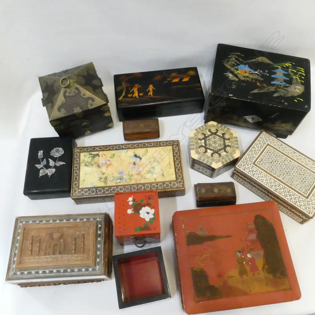 ASST. JEWELLERY BOXES ETC Image 1++