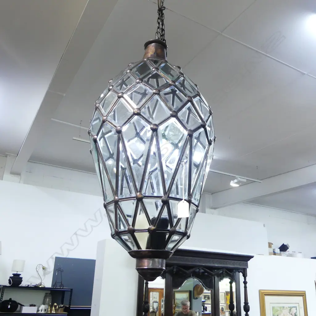 LARGE MOROCCAN STYLE CANDLE LANTERN - A/F H.700mm Image 1++