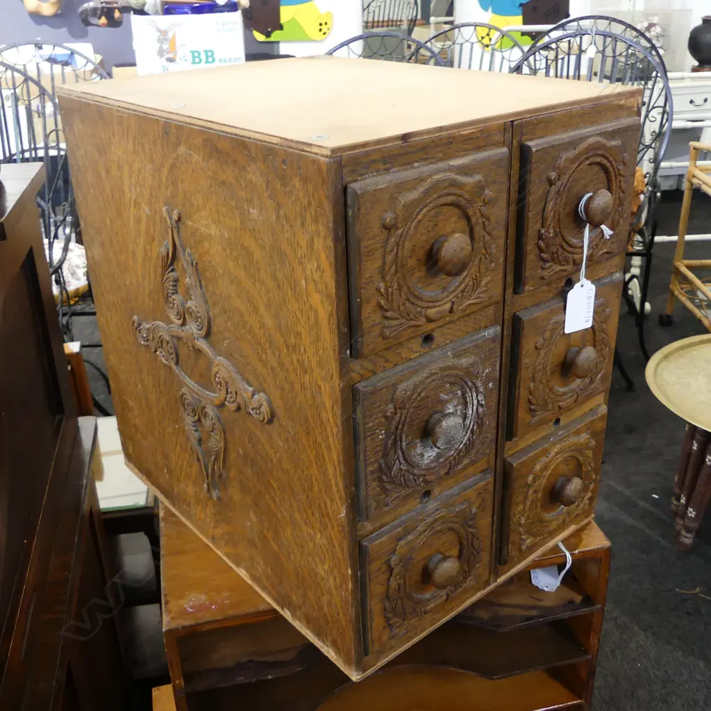 6 DRAWER CABINET 265x370x350mm Image 1++