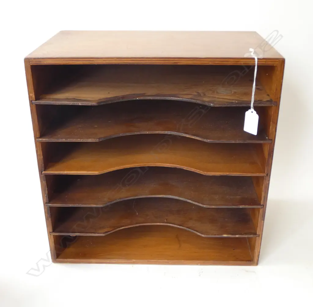 WOODEN FILE ORGANISER 360x230x360mm Image 1++