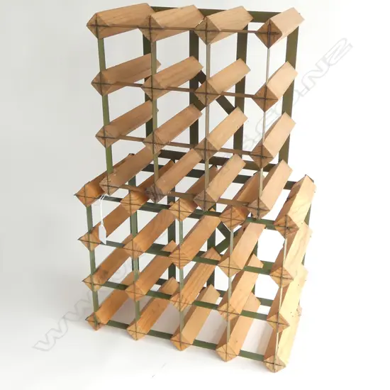 2 WINE RACKS
