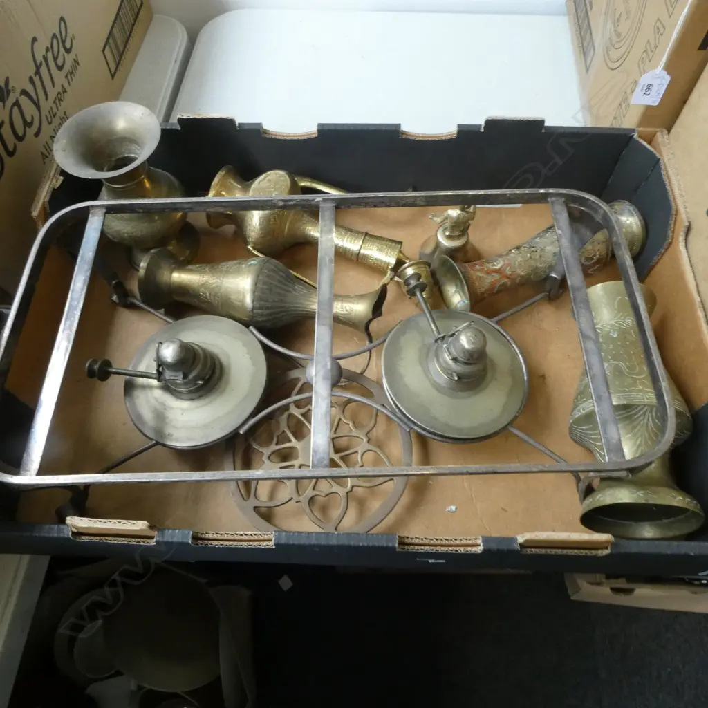 ASST METALWARE Incl. MAORI BELL, etc Image 1++