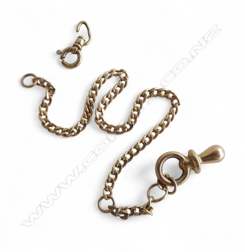 9ct GOLD BRACELET link damaged 3.25gms Image 1++