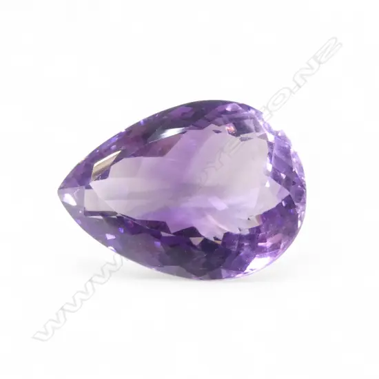 PEAR CUT AMETHYST, 22.77ct