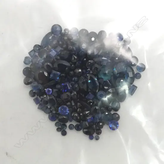 BAG OF LOOSE SAPPHIRES ex. manufacturing jeweller 23.8cts