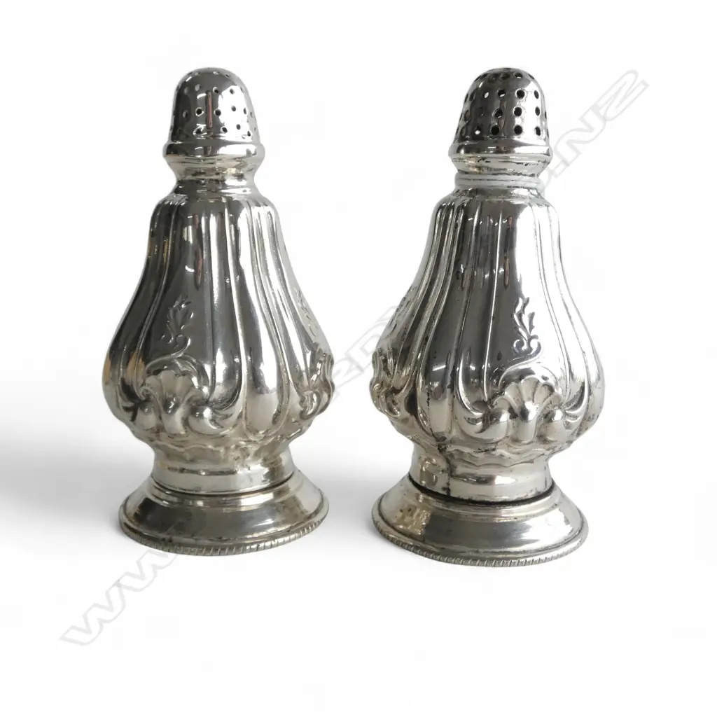 PR CAMUSSO 925 SILVER PEPPERETTES H.90mm 99gms Image 1++