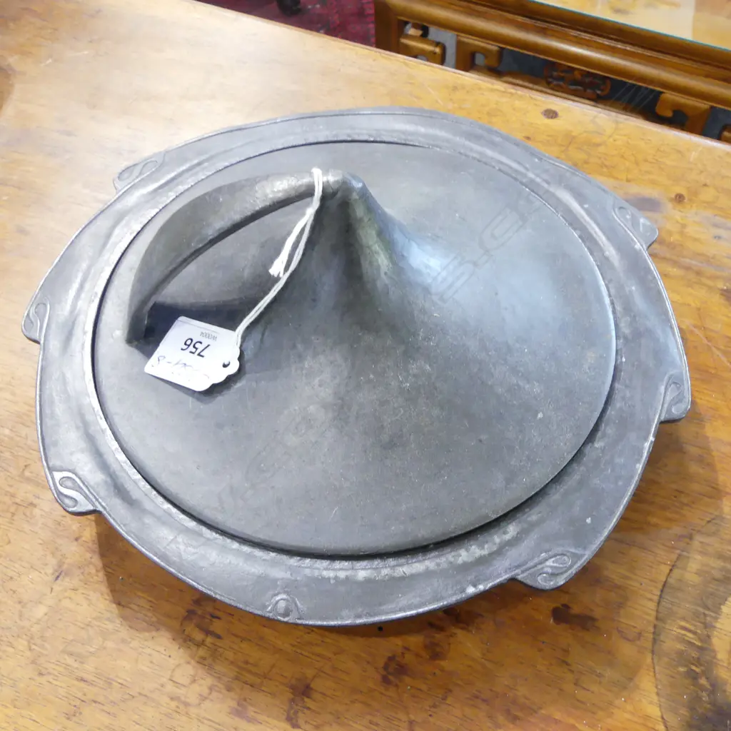 Archibald Knox for Liberty & Co.  An Entrée or Muffin Dish with Cover, circa 1900 Image 1++