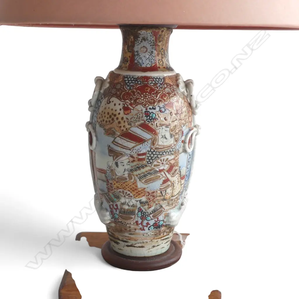 SATSUMA VASE TABLE LAMP H.510mm Image 1++