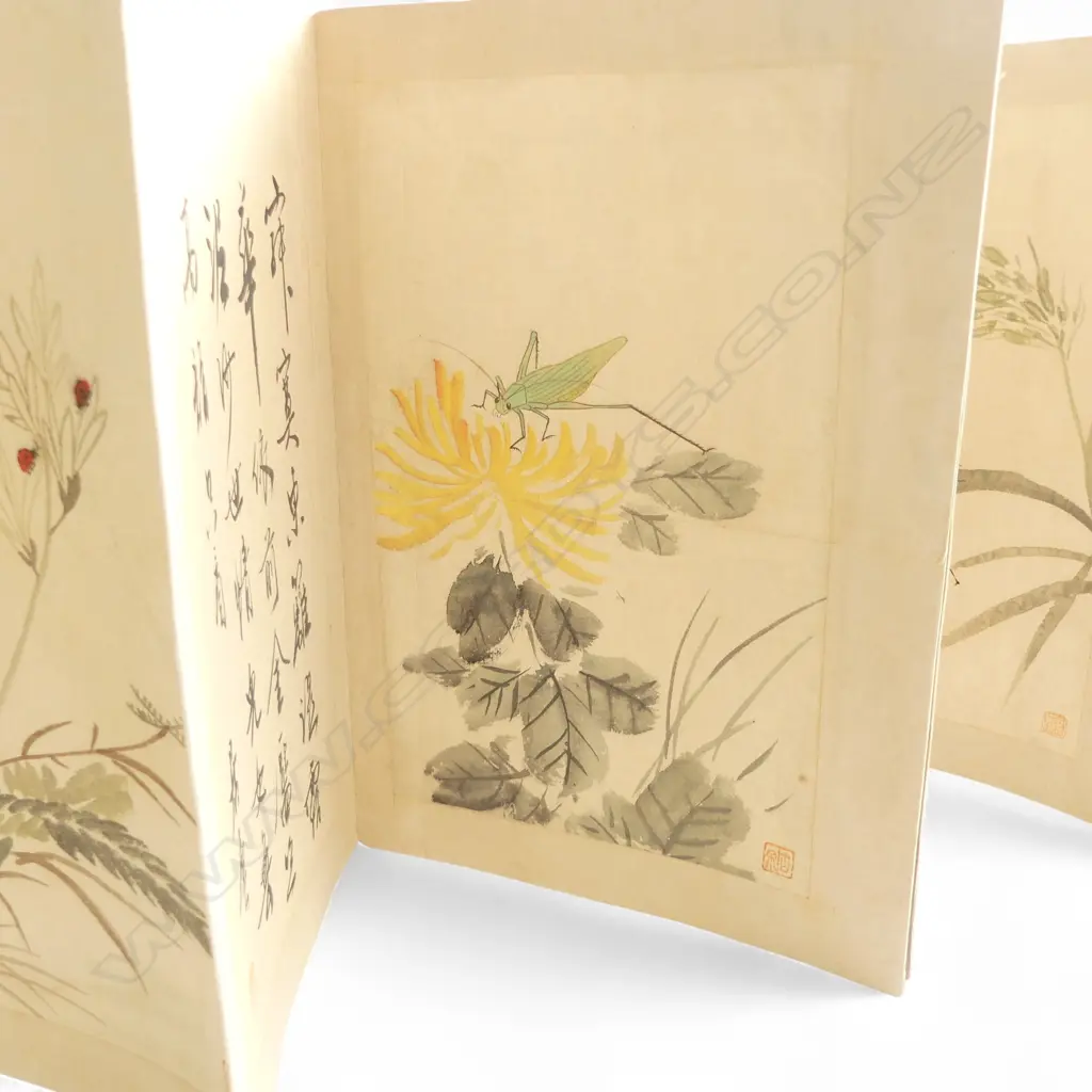 ORIENTAL WATERCOLOUR ALBUM 330x230mm Image 1++