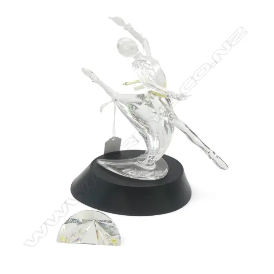 SWAROVSKI MAGIC OF DANCE ANNA 2004 H.180mm + PLAQUE & STAND, ALL BOXED