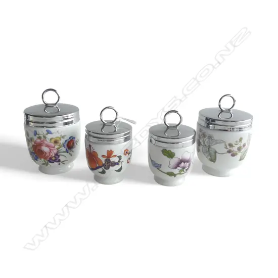 4 ROYAL WORCESTER EGG CODDLERS
