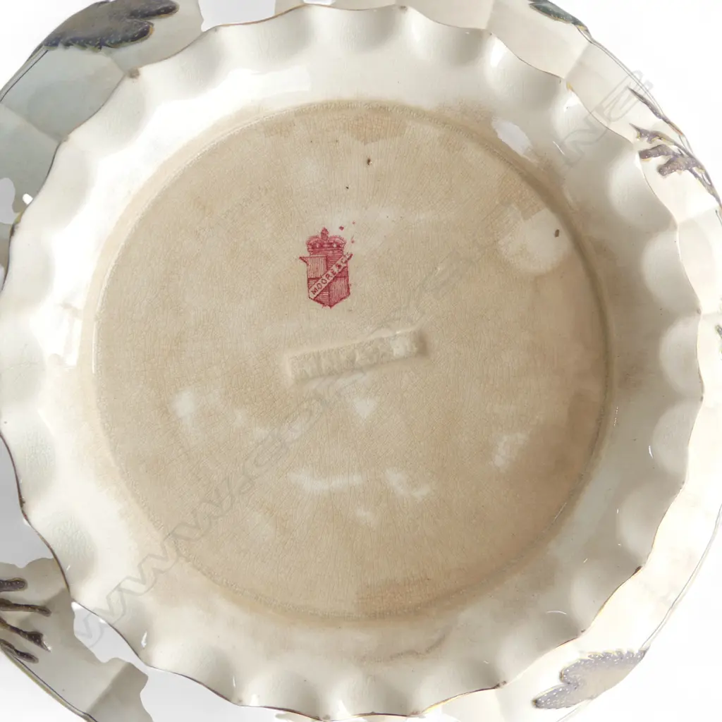 VINTAGE LOBSTER BOWL 250mm dia + PR SERVERS, FAULTS Image 1++