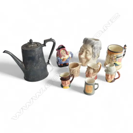 ASST. CHINA JUGS + E/P JUG