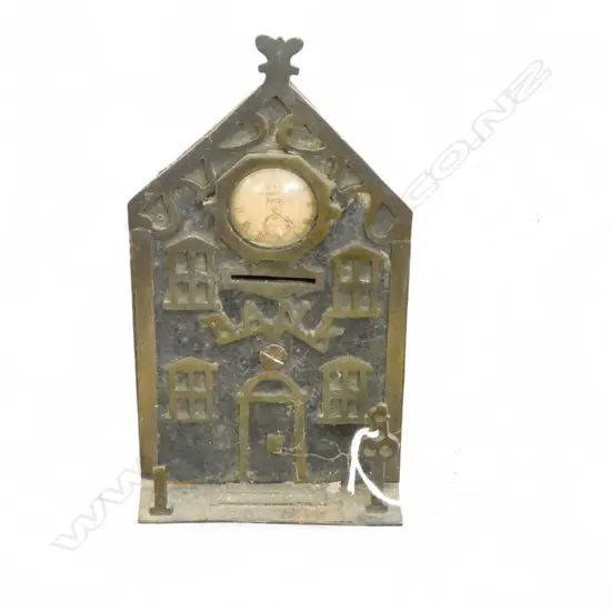 MONEY BANK WITH CLOCK