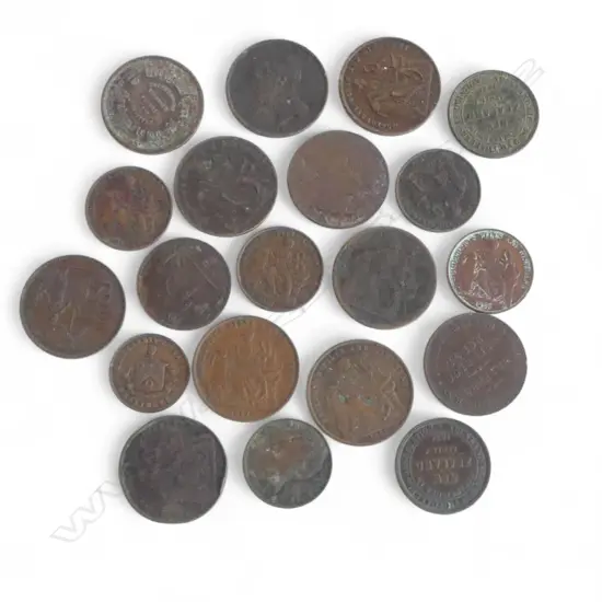 COLLECTION 20 OLD NZ TOKENS