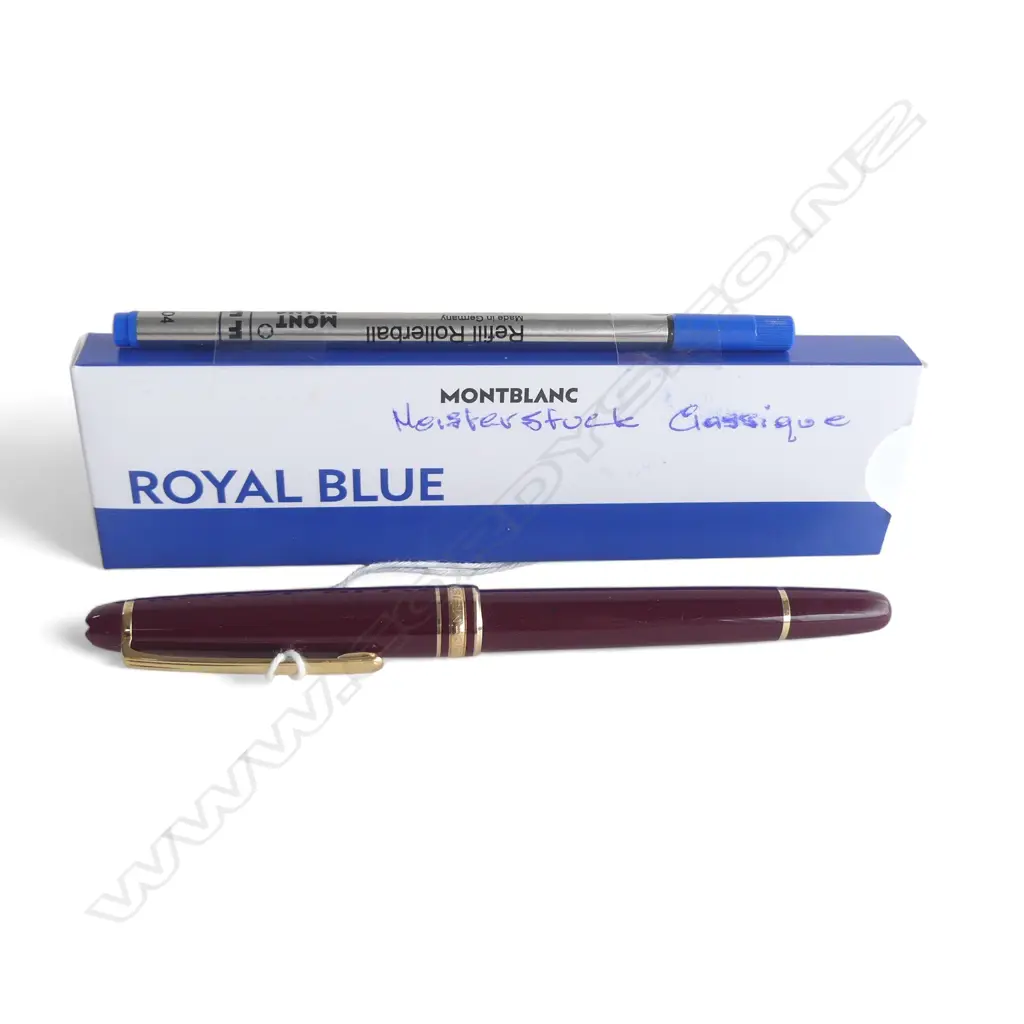MONTBLANC MEISTERSTUCK CLASSIQUE ROLLER BALL PEN + REFILL Image 1++