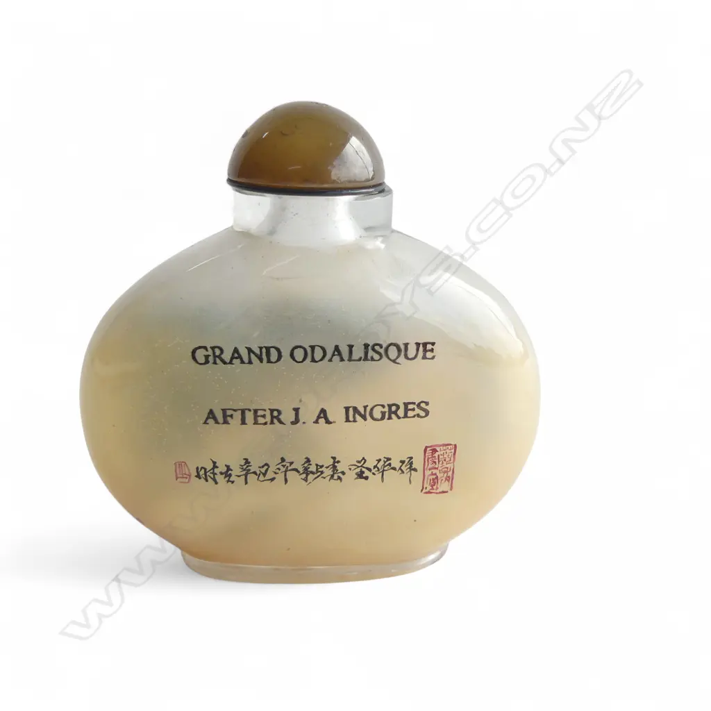 GRAND ODALISQUE  AFTER J. A. INGRES SCENT BOTTLE faults Image 1++