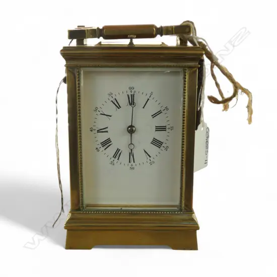 BRASS CARRIAGE CLOCK REPEATER H.155mm