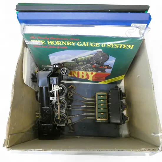 O GAUGE ELECTRIC HORNBY ENGINE NOC584 & TENDER MASTER POINTS & LITERATURE