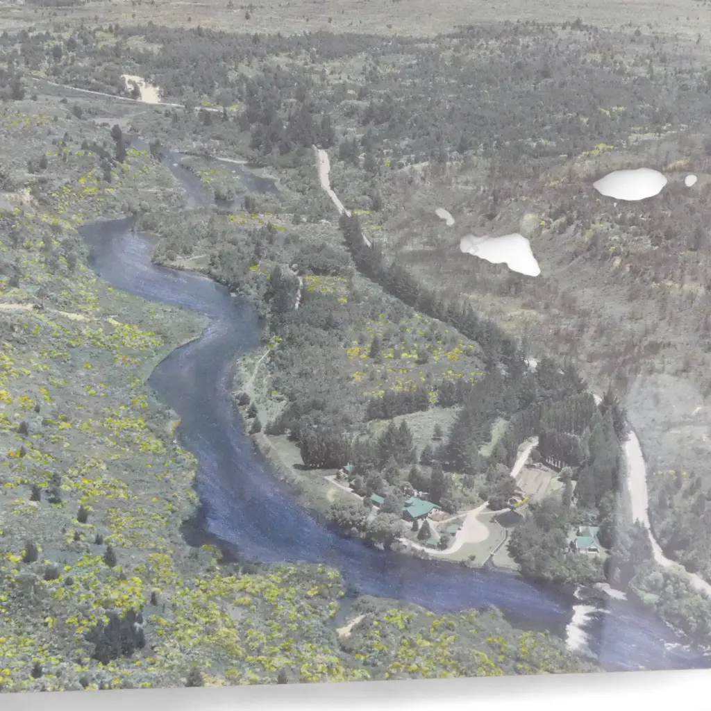 WHITES AVIATION; HUKA LODGE TAUPO, HAND SIGNED 290x370mm Image 1++