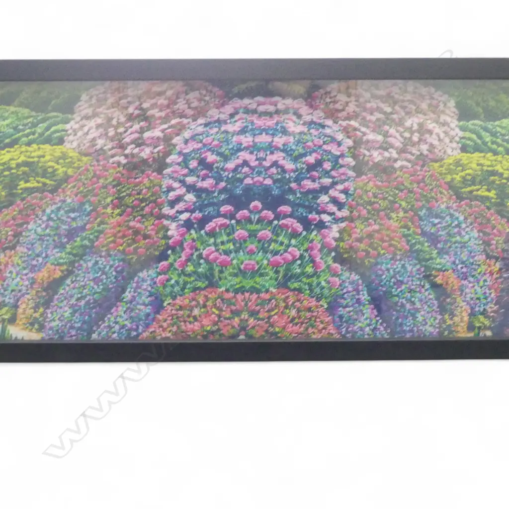 KARL MAUGHAN FRAMED FABRIC PIECE 230x975mm Image 1++