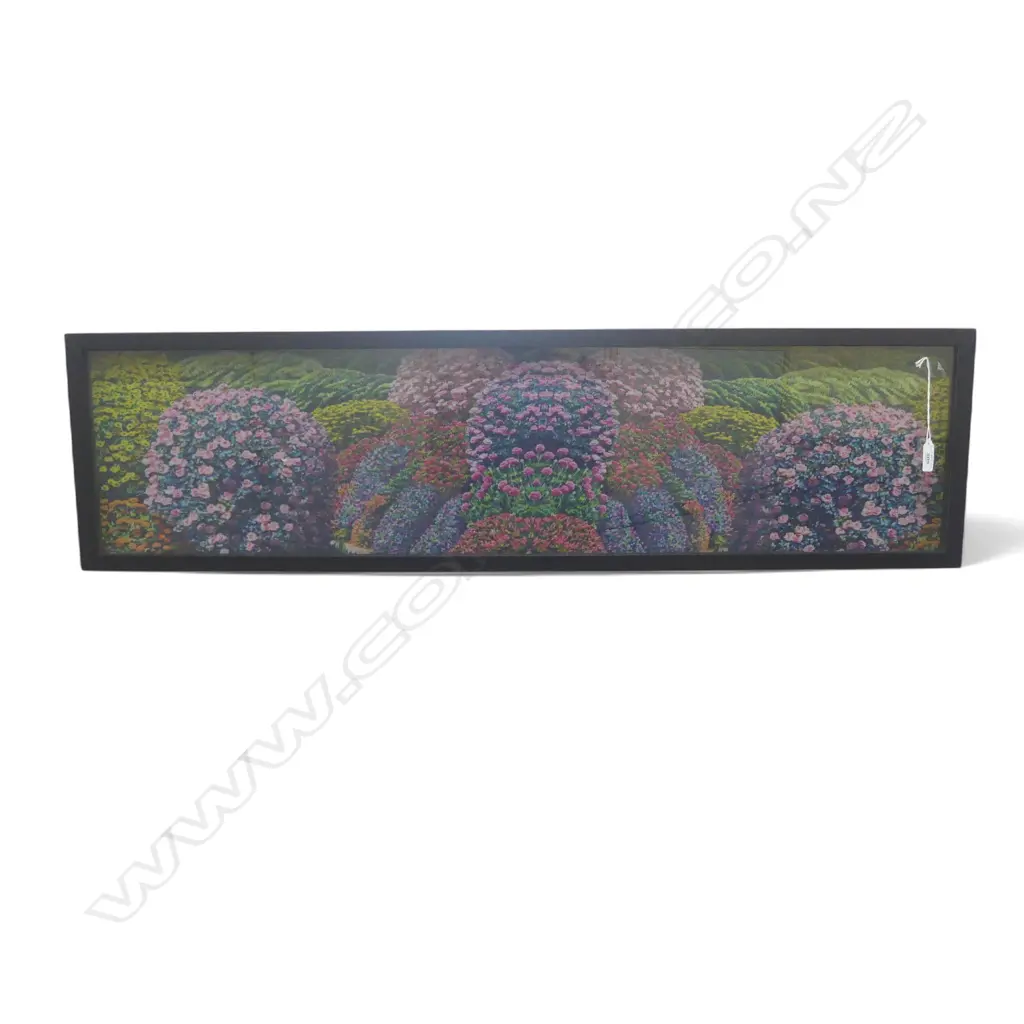 KARL MAUGHAN FRAMED FABRIC PIECE 230x975mm Image 1++