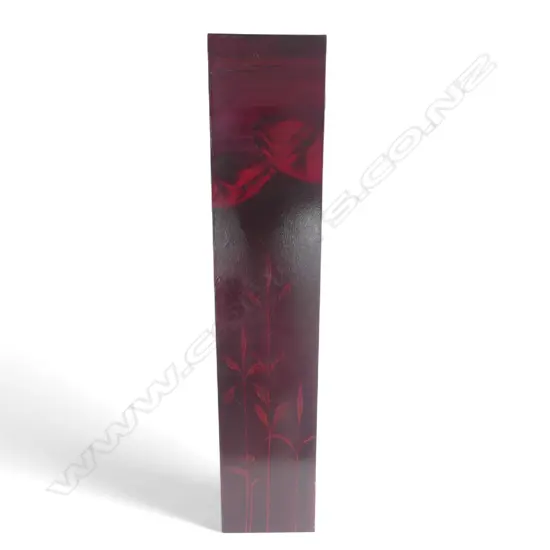 RAE WEST 'SPIRIT SEEDLING' ACRYLIC ON CANVAS, 2003 1000x200mm