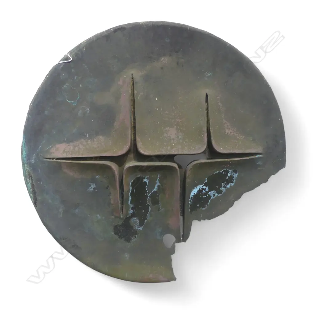 ARTIST UNKNOWN, BRONZE DISK, 635mm dia Image 1++