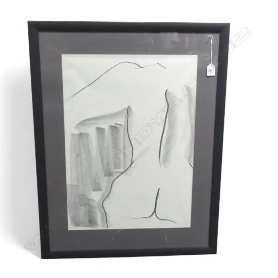 CHARCOAL NUDE 580x410mm