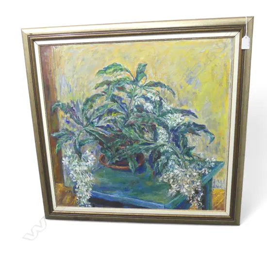 J.M., STILL LIFE 2006, OIL ON CANVAS, 550x585mm