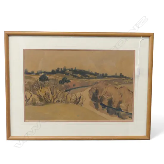 G. E. FAIRBURN, LANDSCAPE WC 270x415mm