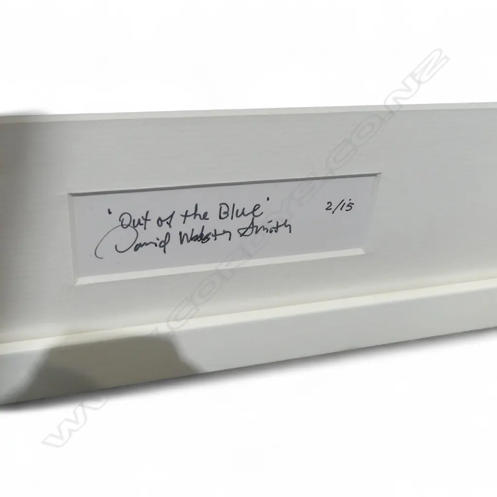 2 FRAMED PRINTS; SAN FRAN + 'OUT OF THE BLUE' by DAVID WEBSTER SMITH Ed.2/15 530x750mm Image 1++