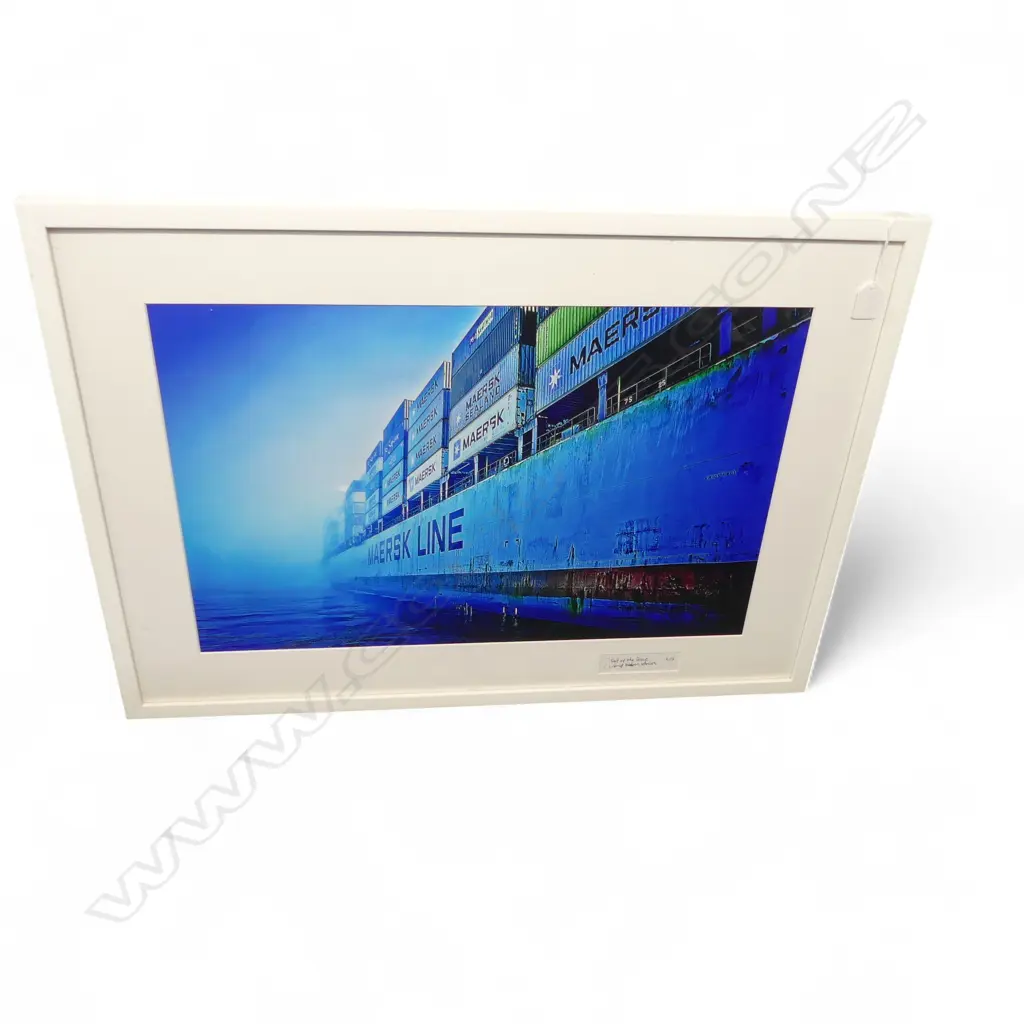 2 FRAMED PRINTS; SAN FRAN + 'OUT OF THE BLUE' by DAVID WEBSTER SMITH Ed.2/15 530x750mm Image 1++