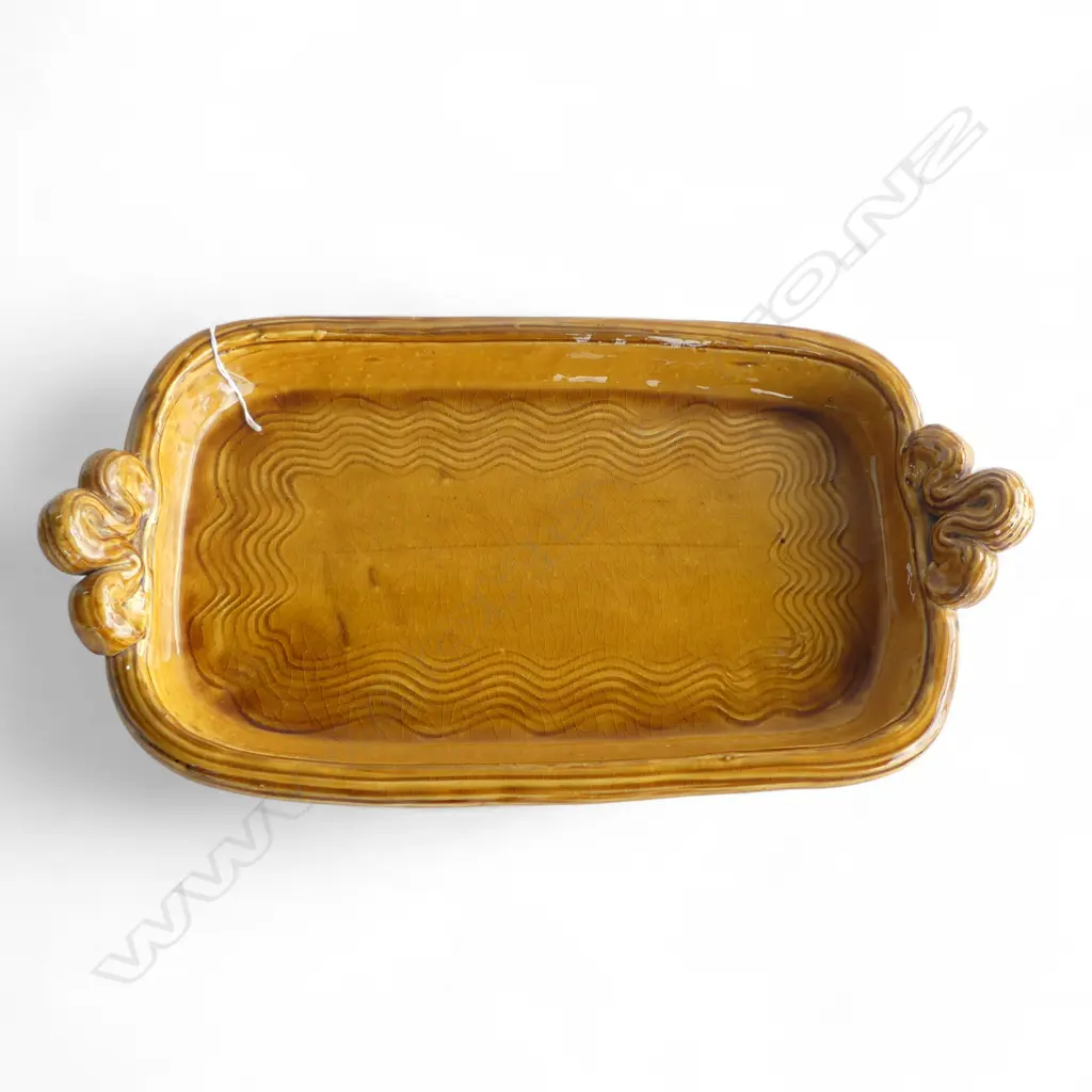 TONY SLY STUDIO POTTERY PLATTER W.460mm Image 1++