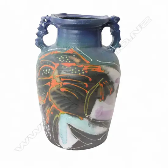 BARRY BALL STUDIO POTTERY FLOOR POT H.430mm