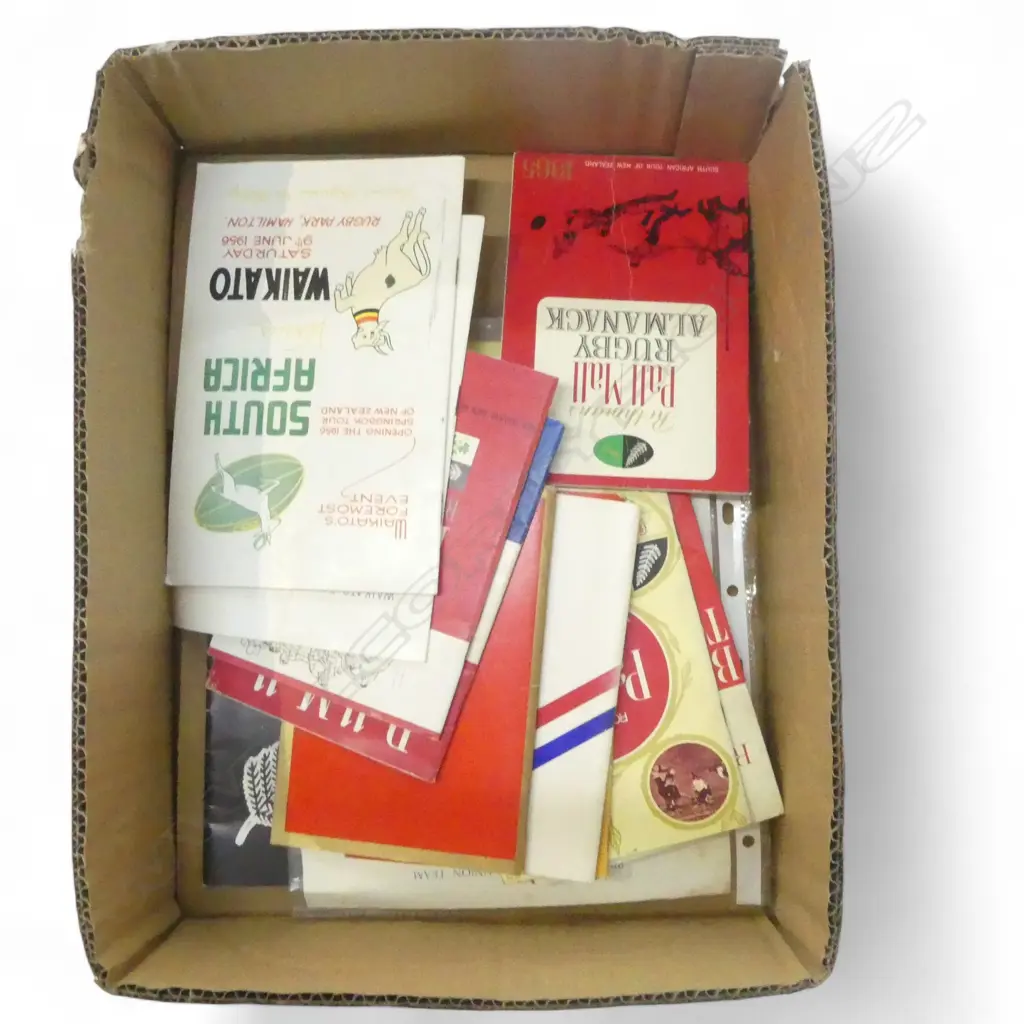 RUGBY EPHEMERA, PROGRAMMES ETC Image 1++