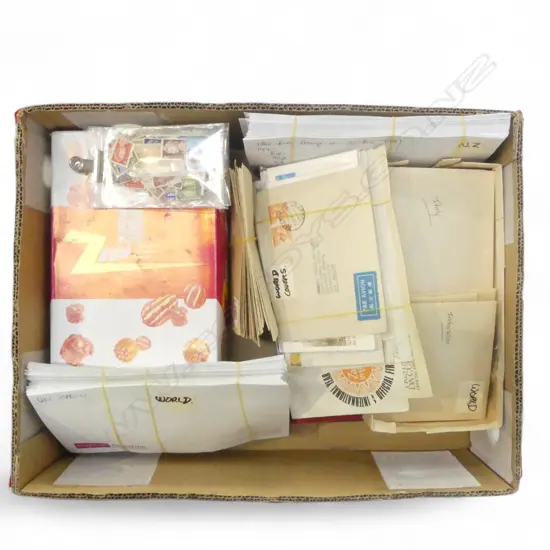 WORLD STAMP COVERS ETC