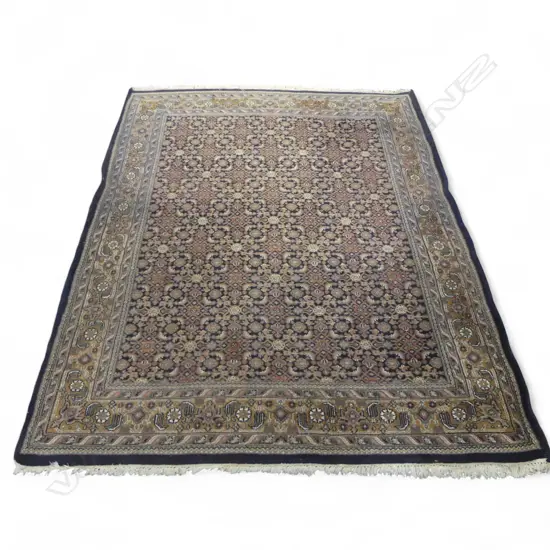 HAND KNOTTED WOOL PILE RUG 2360x1750mm