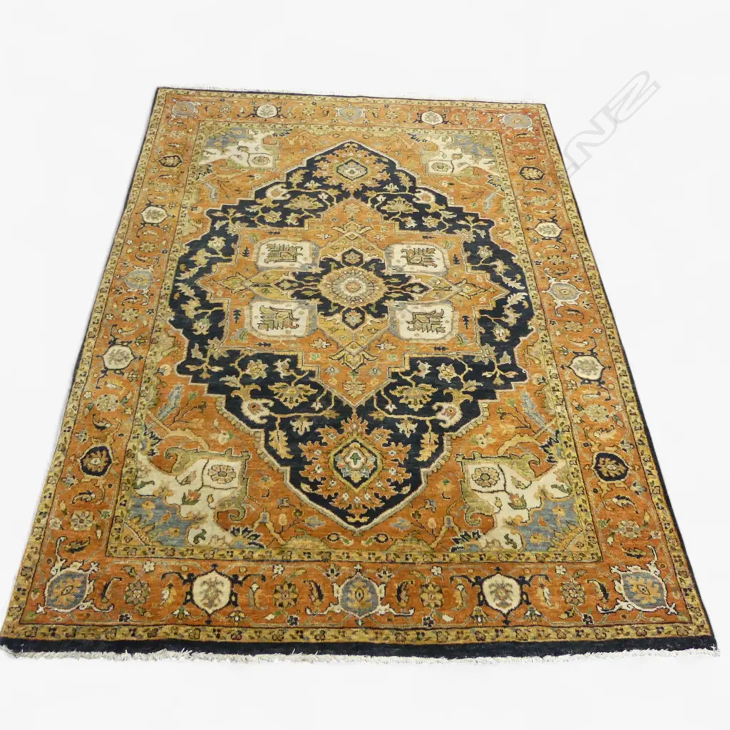 HAND KNOTTED WOOL PILE RUG 2160x1560mm Image 1++