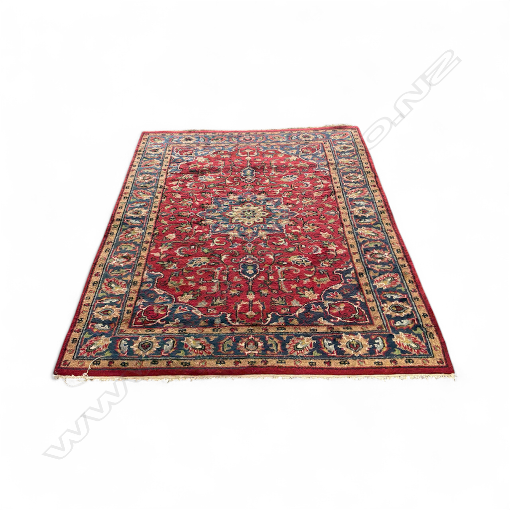 HAND KNOTTED WOOL PILE RUG Image 1++
