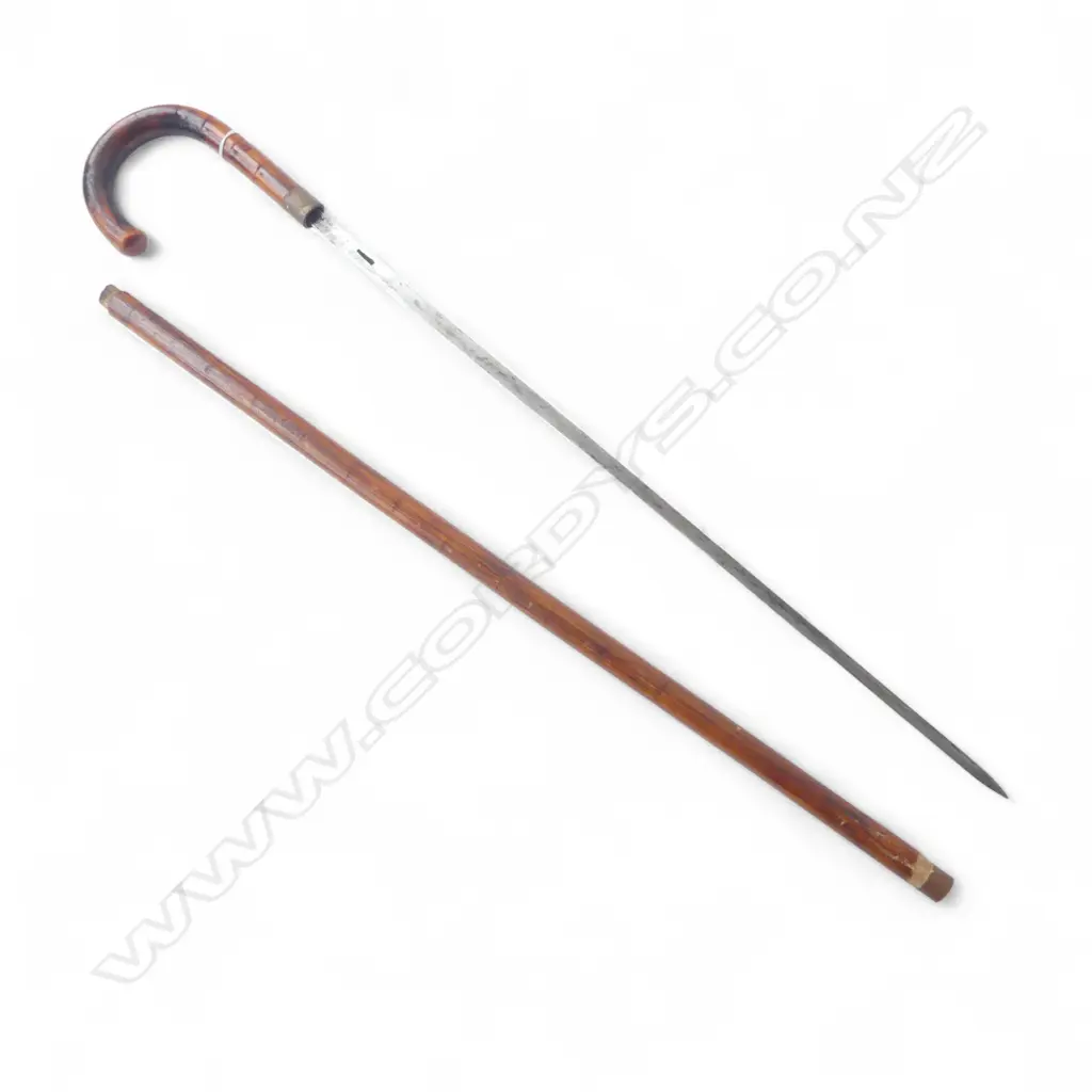 VINTAGE SWORD STICK WALKING STICK + OTHER.  H.910mm Image 1++