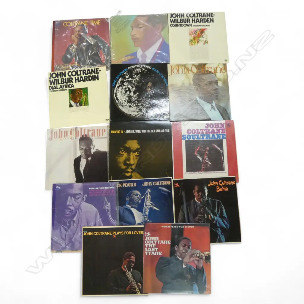 ASST. JOHN COLTRANE JAZZ LPs Provenance: Ex Collection Wellington Choy Image 1++