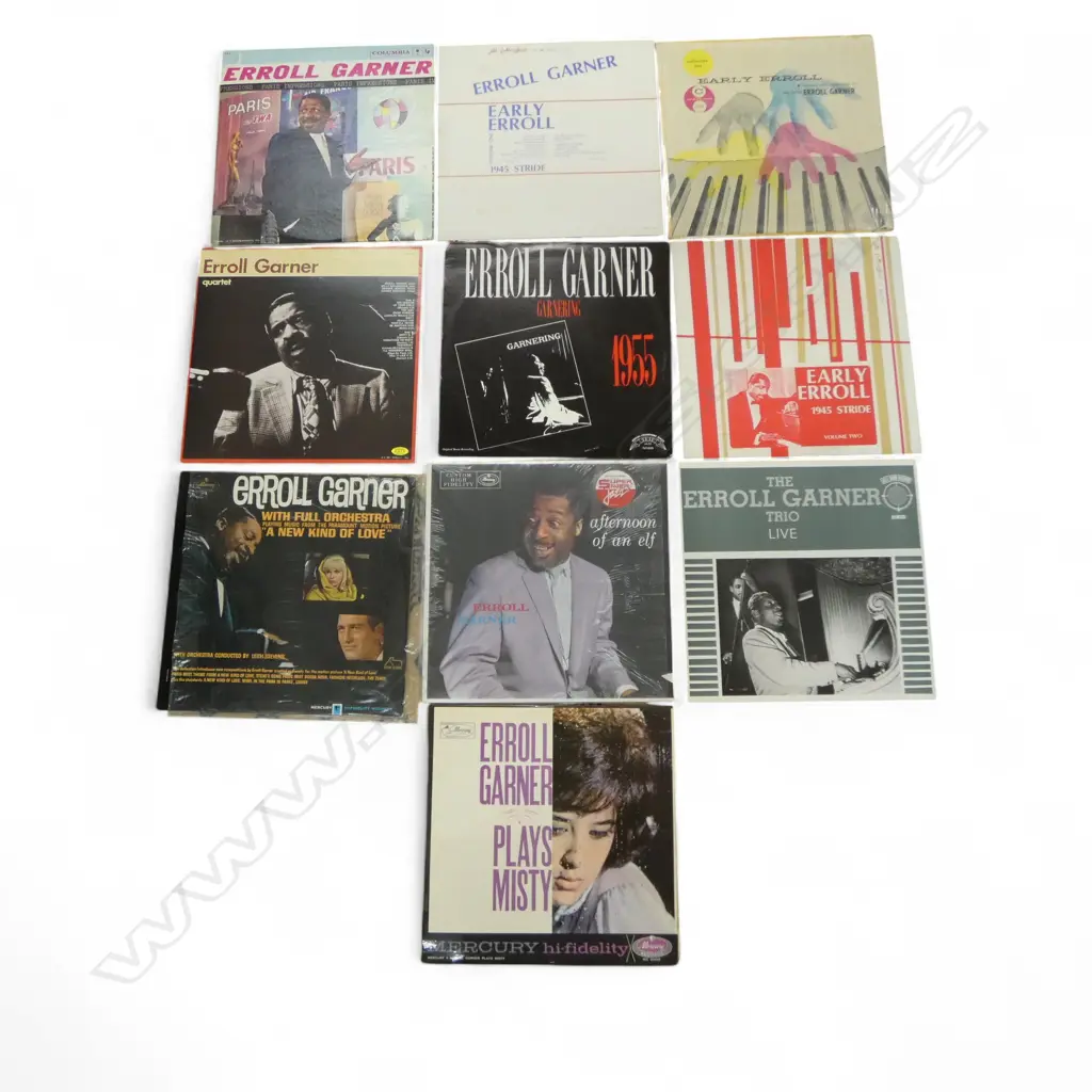 ASST. ERROLL GARNER JAZZ LPs Provenance: Ex Collection Wellington Choy Image 1++