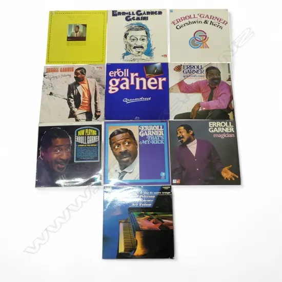 ASST. ERROLL GARNER JAZZ LPs Provenance: Ex Collection Wellington Choy