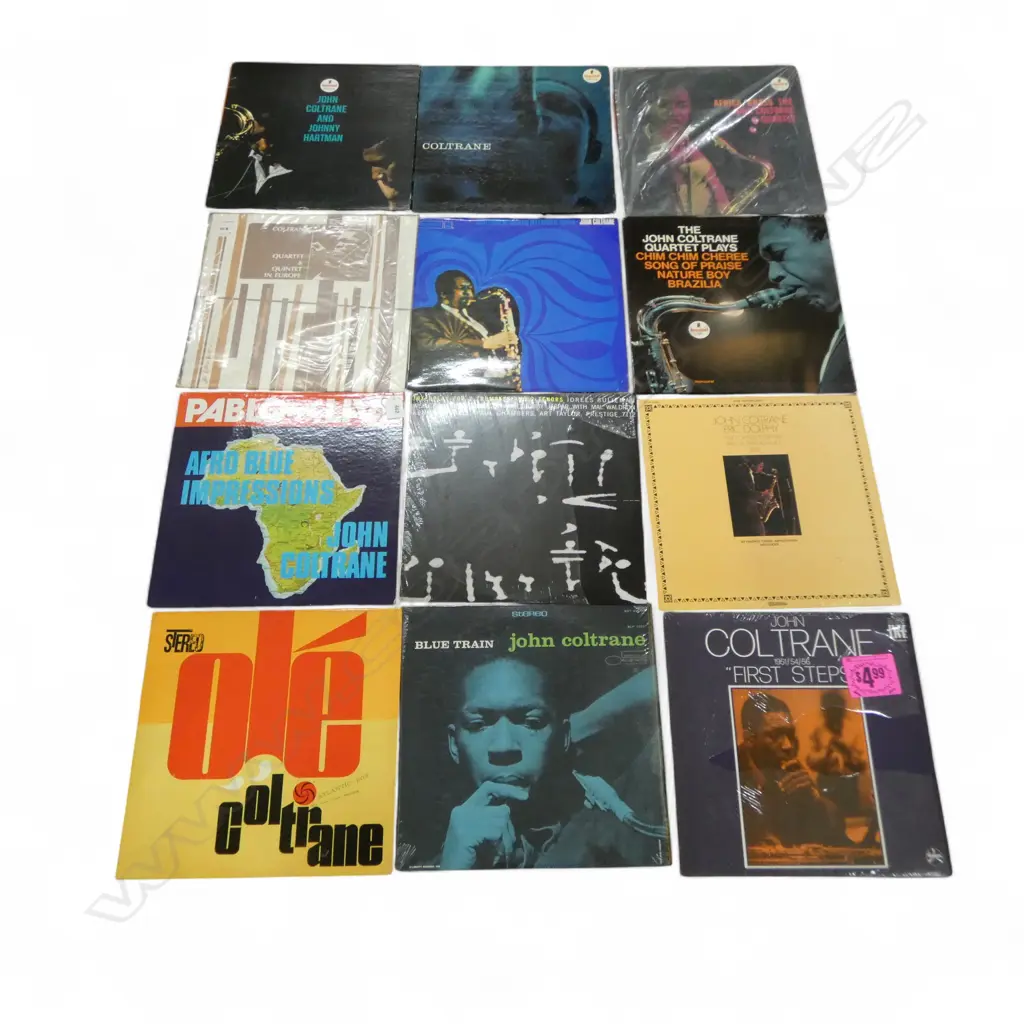 ASST. JOHN COLTRANE JAZZ LPs Provenance: Ex Collection Wellington Choy Image 1++