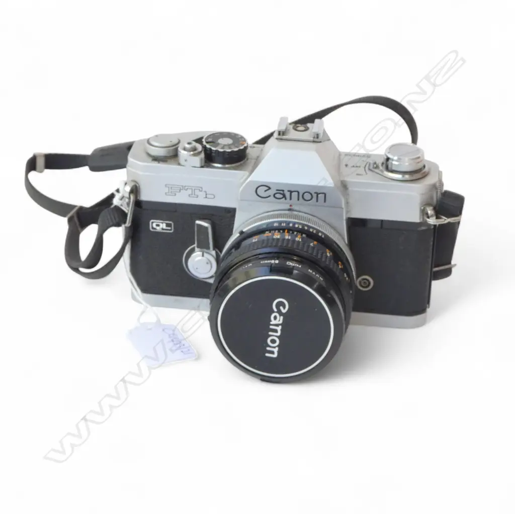CANON FTb SLR FILM CAMERA w. 50mm 1.8 LENS, JAPAN Image 1++