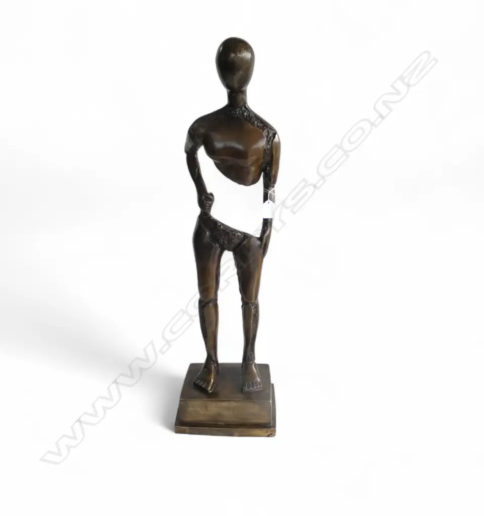 LG BRONZE HOLLOW MAN SCULPTURE H.770mm Image 1++